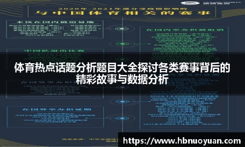 体育热点话题分析题目大全探讨各类赛事背后的精彩故事与数据分析